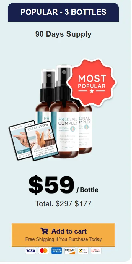 ProNail Complex three bottles order